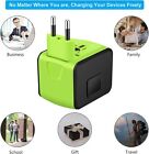 FAST 3.4 / 5A Universal Travel Adapter 3 USB &Type-C Outlet Converter Plug Power