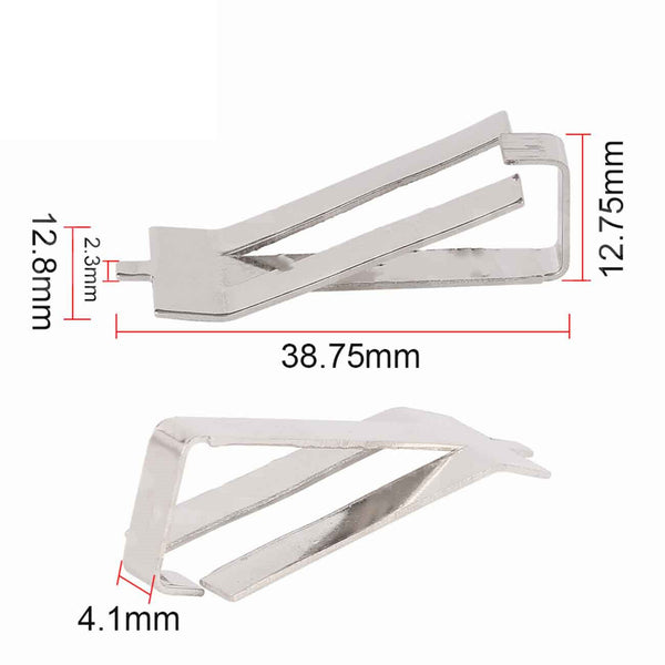 10X Glass Heated Bed Clip 3D Printer for Ender 3 Pro/Ender 5 Glass Fixing Clips