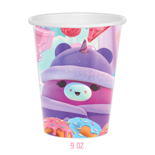 Large 100 x 150 cm pastel party banner design B
