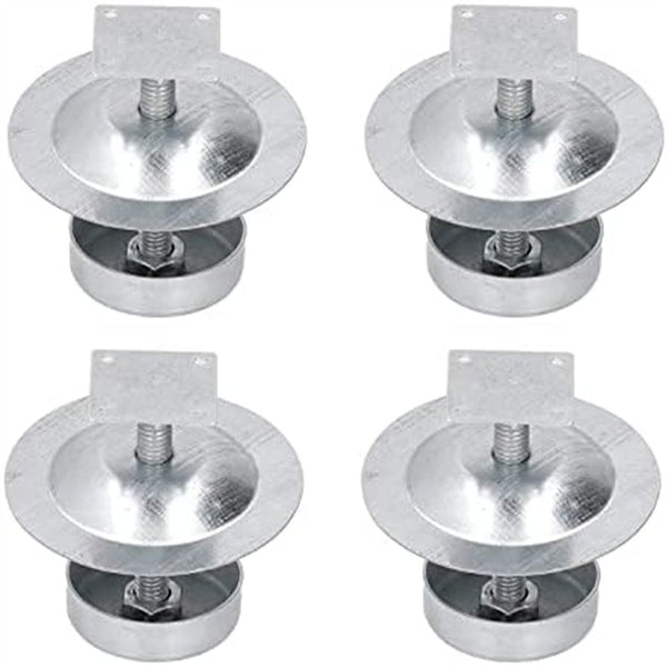 8x ant proof hive feet Stainless Steel hive stand hive legs ant-proof Bee tools