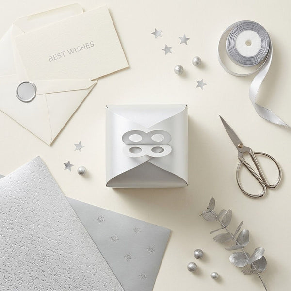 30PCS Candy Gift Boxes Wedding Party Favour Boxes Cardboard Treat Boxes Gold White Silver