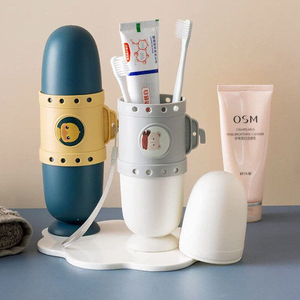 New Portable Toothpaste Travel Protect Case Holder Camping Toothbrush Cover