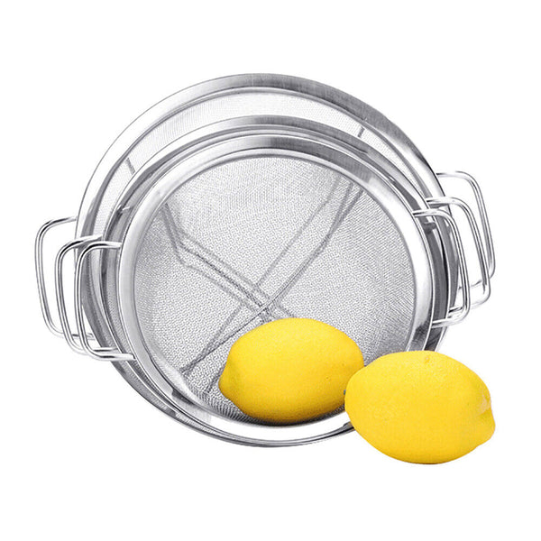 Stainless Steel Fine Mesh Strainer Colander Food Rice Vegetable Fruits Sieve AU