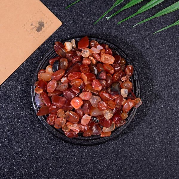 50g - 1kg Carnelian Crystal Chips BULK A Grade Natural Gemstone Polished Mini AU