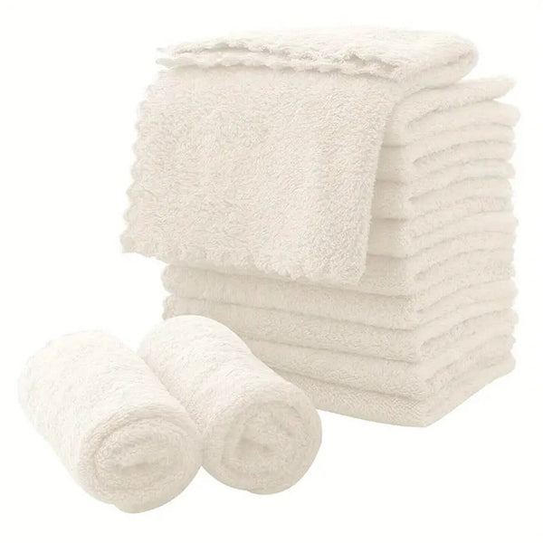 10PCS Face Washer Face Towel 300GSM Soft Household Bath Towel Hand Face Towels