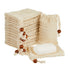 20pcs Ramie Soap Exfoliating Bags | Foaming Soap Saver Pouch with Drawstring