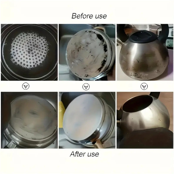 Non-Scratch Pan Cleaning Sponge – Magic Emery Rust & Stain Remover Brush