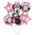 5pcs Minnie Mouse Balloon Set Party Supplies Kids Birthday Decoration