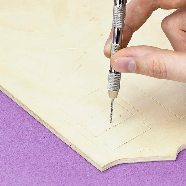 Precision Pin Vise Hand Drill Set Of 10 Pieces Rotary Tools For Models Hobby DIY