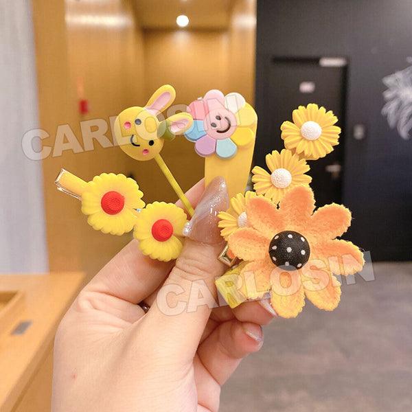 14 PCS Hair Clips Girls Infant Baby Pin Hair Hairpin Toddler Kids Cute OZ