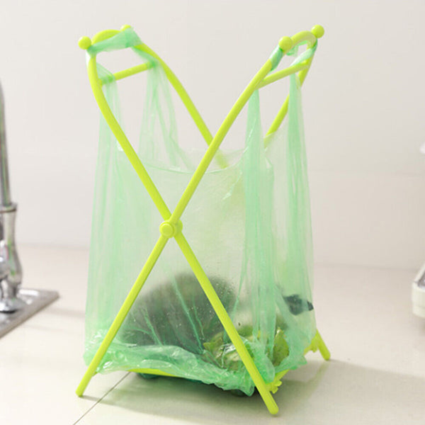 Holder Waste Bag Hanger Trash Bag Rack Garbage Bag Kitchen Organizer