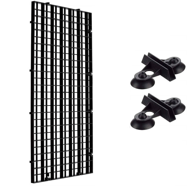 8Pcs Plastic Fish Grid Divider Durable  Holder Fish Tank Tray Egg Crate Aquarium