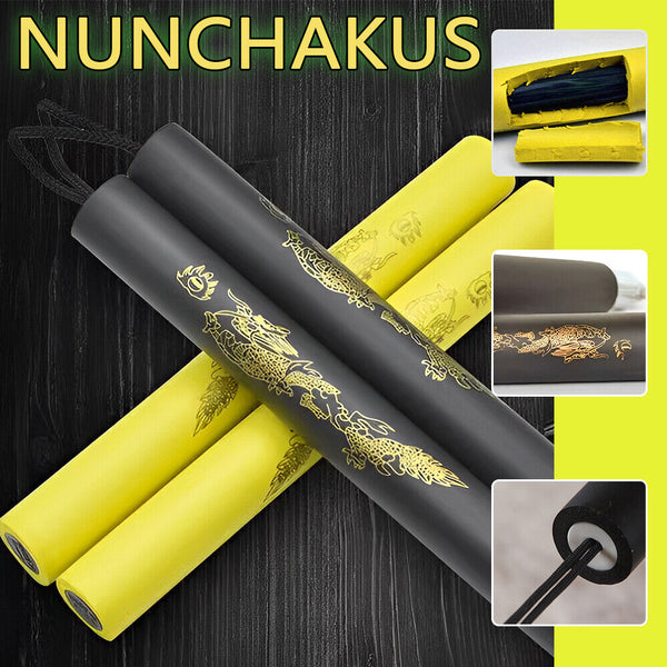 Karate Art Safety Foam Padded Nunchucks Nunchakus Stick Training for Adult Kids