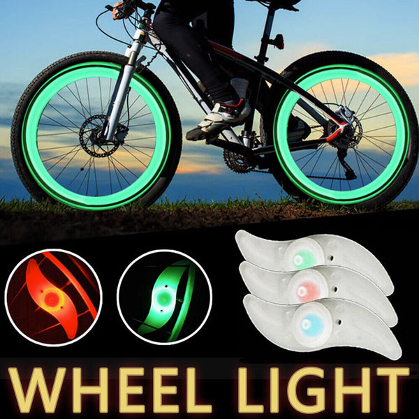 Bike Bicycle Wheel LED Cycling Spoke Wire Tire Tyre 3 Modes Flash Light Lamp