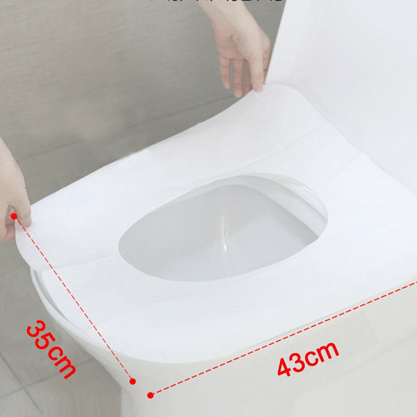 Toilet Seat Cover Paper Portable Biodegradable Disposable Sanitary Flush