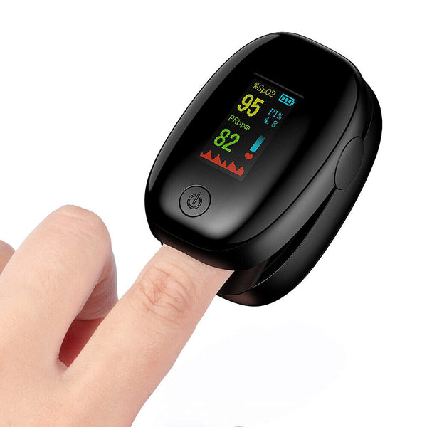 Rate Professional Pulse Finger Oxygen Blood Heart Saturation Monitor Oximeter