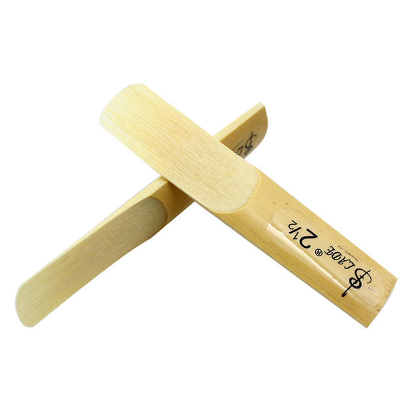 10pcs Saxophone Reeds Alto Sax Reed Sax Bamboo Reeds Strength 2.0 2.5 AU Stock