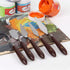 5Pcs Paint Spatula Set Stainless Steel Artist Palette Knife Oil Painting Scraper