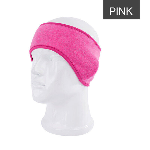 Outdoor Winter Fleece Ear Warmer – Sports Headband & Earmuff