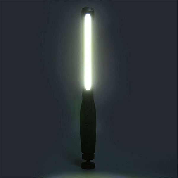 LED COB Work Light Inspection Magnetic Flashlight Strip Rechargeable USB Torch