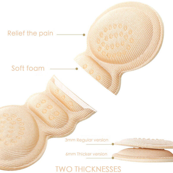 2 Pairs Heel Insole Heel Protectors Heel Pads Shoe Liner Shoe Inserts Heel Grip
