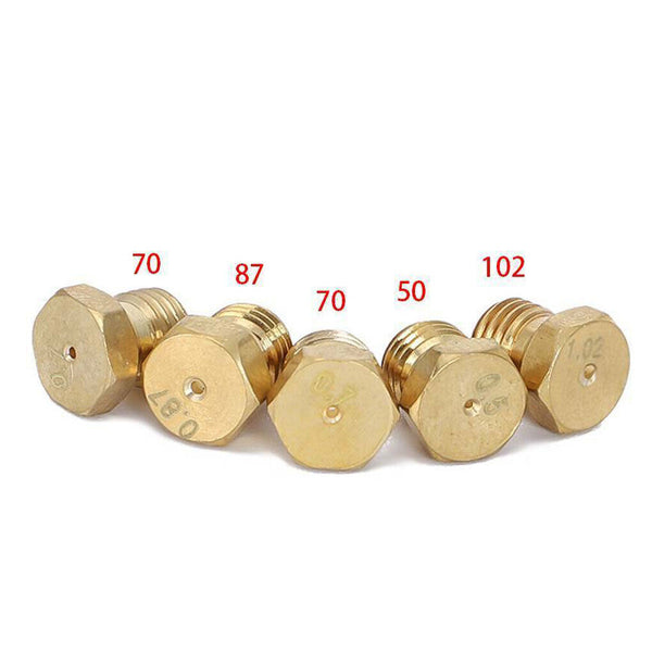 LPG Gas Jet Set Burner Gas Hob LPG Conversion Kit Nozzles Propane Injector