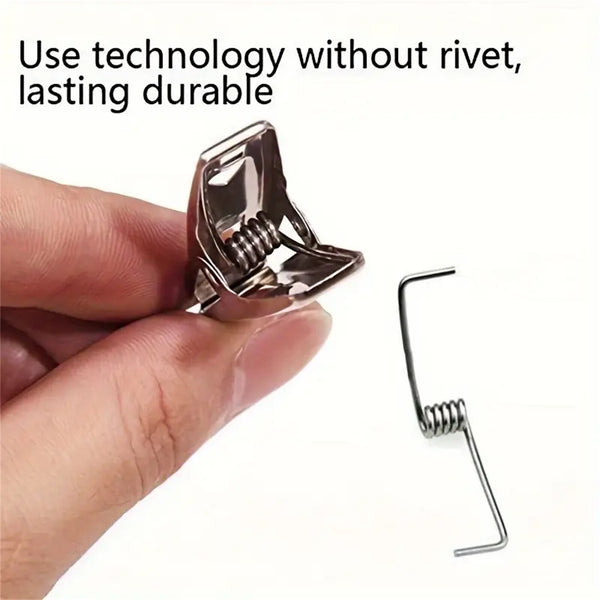 Clothes Clips Pegs Laundry Clothespins Pins Stainless Steel Hanging Hook