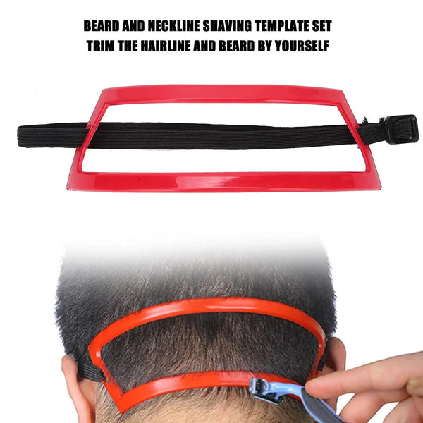 Hair Cutting Guide Neckline Shaving Template DIY Fade Guide Barber Accessories