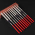 10PCS Woodwork Jewelers Ceramic Diamond Needle Files Set Guitar Repair Tools AU