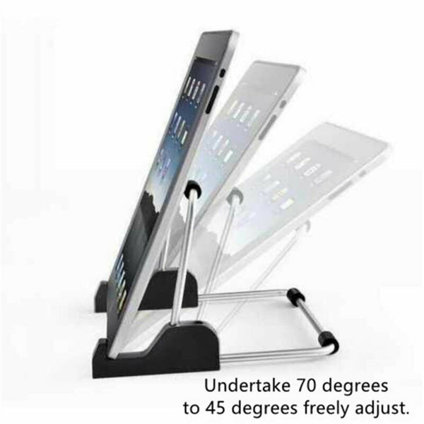 Adjustable Universal Aluminium Tablet Stand Holder Desk For iPad iPhone Tablet