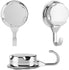 10X Vacuum Suction Hooks for Bathroom Punch Hanger for Towels and Cl10pcs Vacuum Suction Hooks for Bathroom Kitchen & Bedroom | Strong Wall Mounted Hangersothes Strong