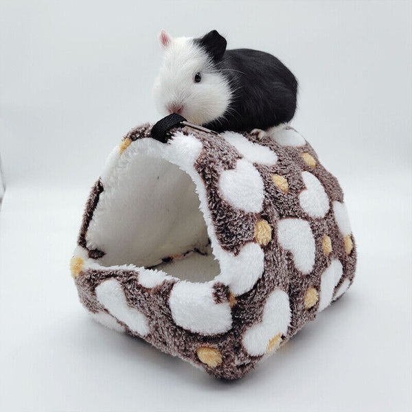 Small Pet Hammock Nest – Warm Cozy Bed House for Small Animals