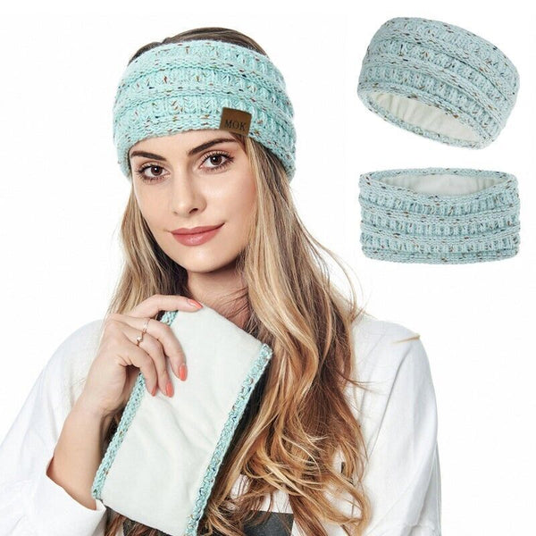 Knitted Knot Headband – Winter Ear Warmer Hair Band for Women