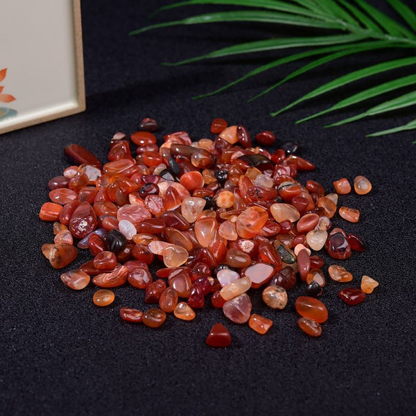 50g - 1kg Carnelian Crystal Chips BULK A Grade Natural Gemstone Polished Mini AU