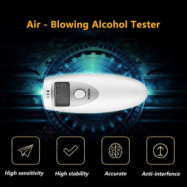 Professional Breathalyzer Portable Alcohol Detect Digital Breath Alcohol Tester