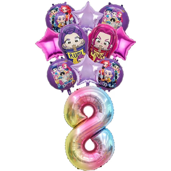 Jumbo 32 inch number 0 balloon for milestone birthdays