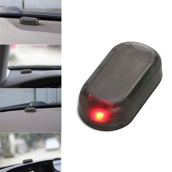 LED-Light Fake Solar Car Alarm Warning Security Simulate Anti Theft Flashing AUS