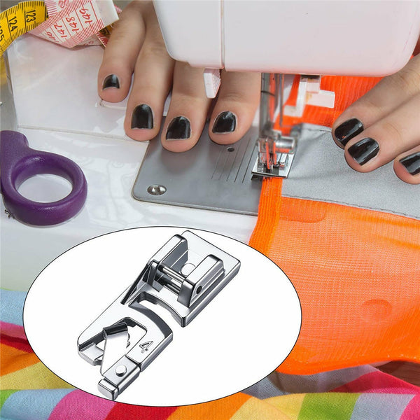 3 Size 3mm 4mm 6mm Hemming Feet Rolled Hem Presser Foot Narrow Rolled Hem Foot