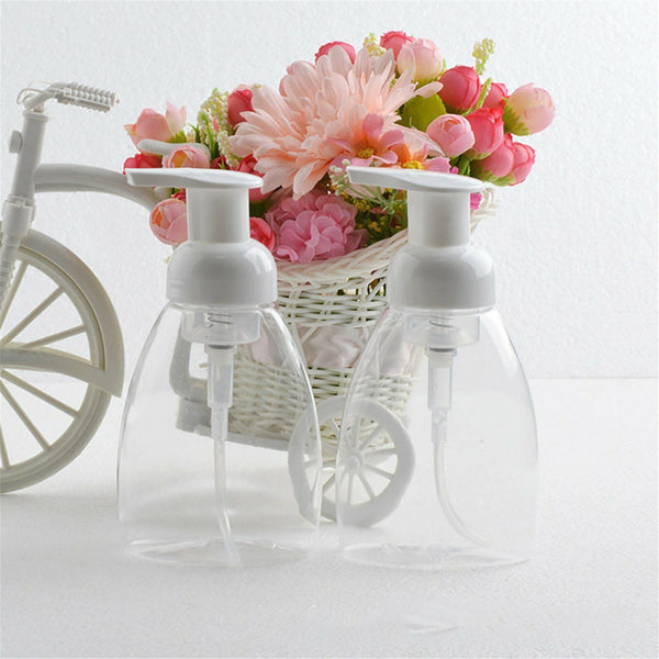3Pcs 250ml Hand Empty Bottle Refillable plastic Soap Foam Dispenser Pump kitchen