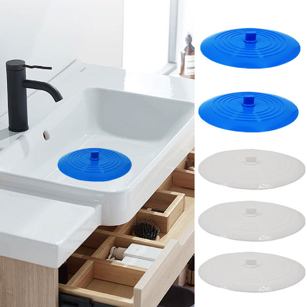 5PCS Round Large Sink Plug Rubber Stopper Bathtub Floor Drain Cover AUS