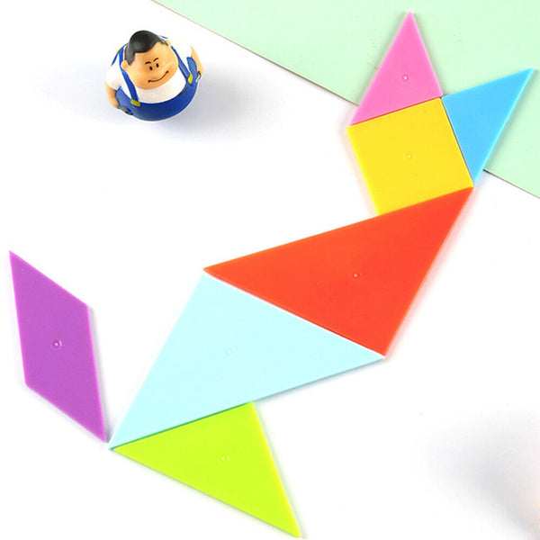 Kids Intelligence Educational Children Puzzle Toy Tangram Shape