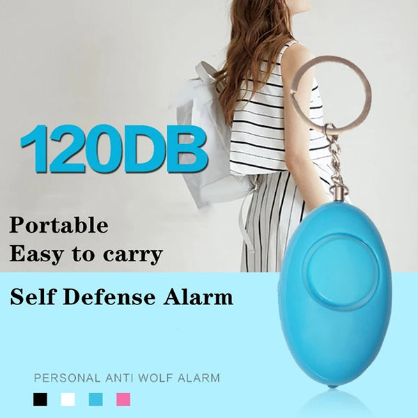 120dB Personal Alarm Safety Keychain Panic Security Emergency Torch Alert  AUS