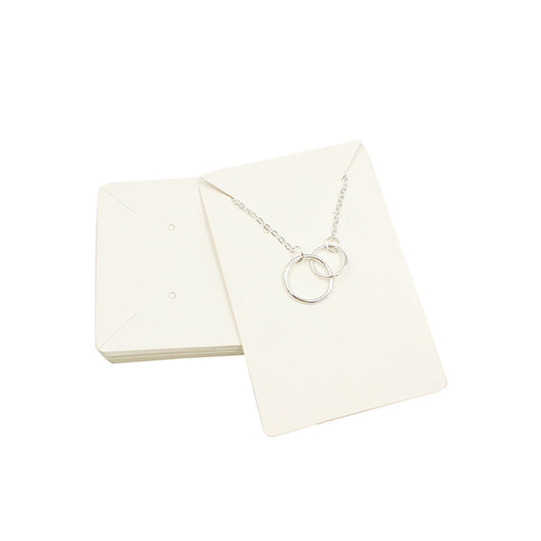 Jewellery Cardboard Display Cards Necklace Stud Earring Cards Display