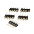 20x Male to Male 4 PIN RGB LED Strip Lights Controller Connectors 3528 5050 Lead