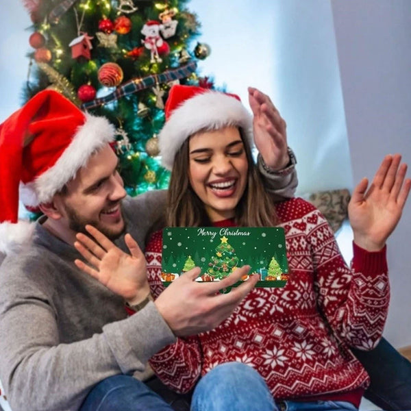 Christmas Money Holder Gift Card Holder – Holiday Surprise, Festive Design Xmas
