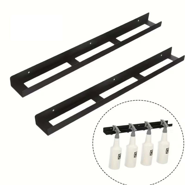 Wall Mounted Spray Bottle Holder Aerosol Can Storage Rack Garage Organiser