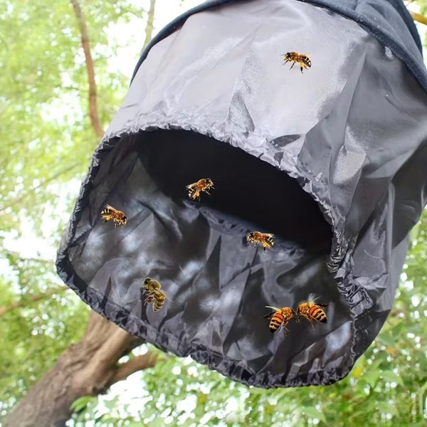 Bee Collecting Cage Bag for Beekeeping – Mesh Swarm Catching Net with Oxford Cloth