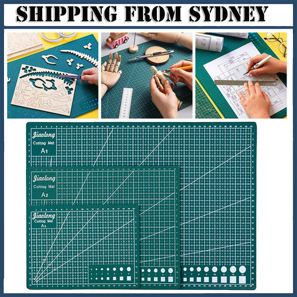 Large Thick Self Healing Cutting Mat Double-Side Art Craft DIY Au Stock A1 A2 A3