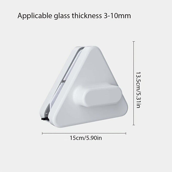 Magnetic Window Cleaner Double Sided Glass Wiper Cleaning Brush Car Windows AU