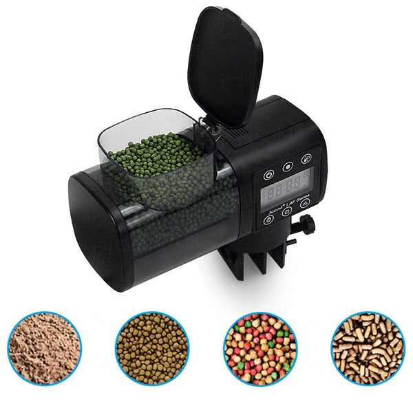 500ML Automatic Fish Feeder Aquarium Tank Auto Food Dispenser Adjustable Timer
